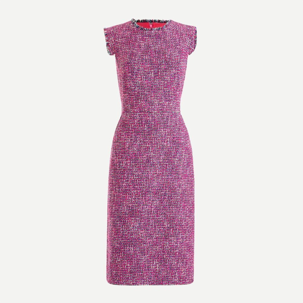 J. Crew Resume Dress in Autumn Tweed 18
